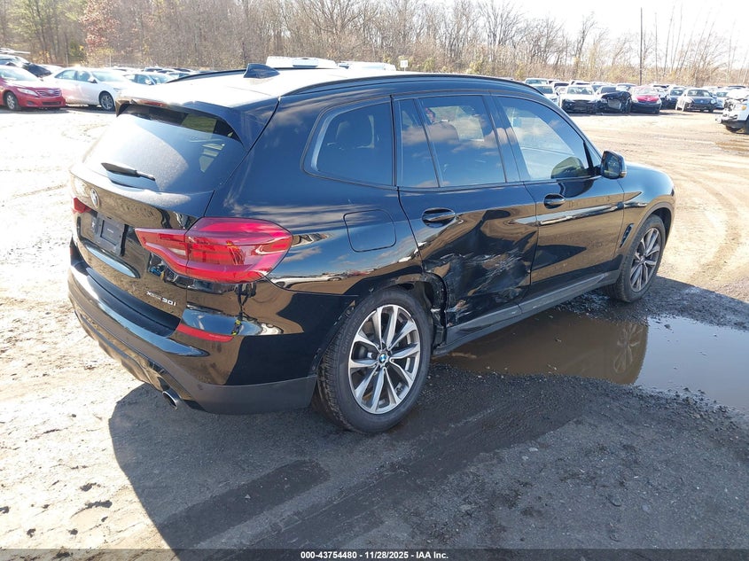 2019 BMW X3 xDrive30I VIN: 5UXTR9C54KLD98718 Lot: 43754480