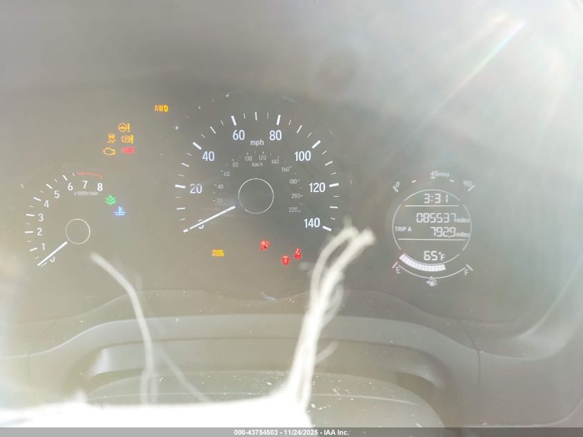 2021 Honda Hr-V Awd Lx VIN: 3CZRU6H39MM755285 Lot: 43754503