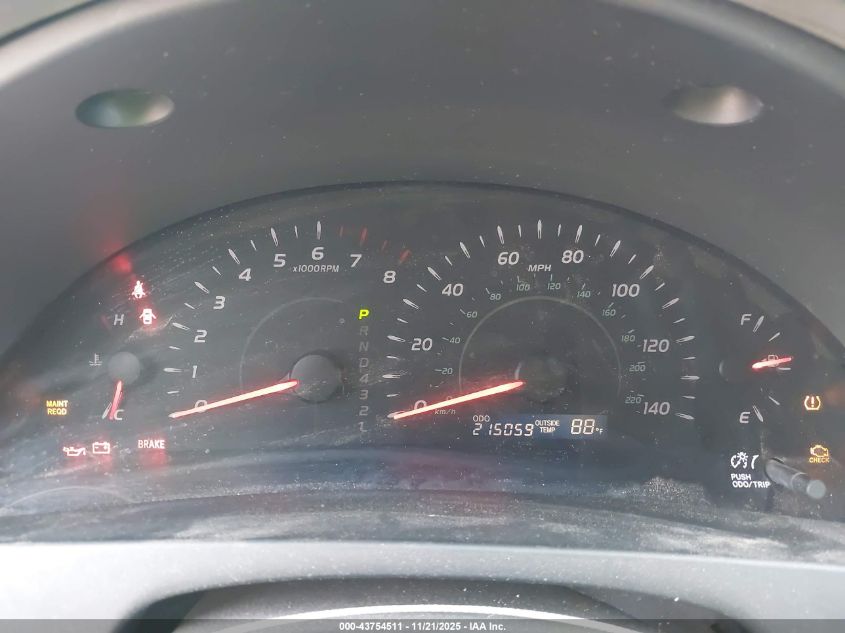 2007 Toyota Camry Le VIN: 4T1BE46K27U516451 Lot: 43754511