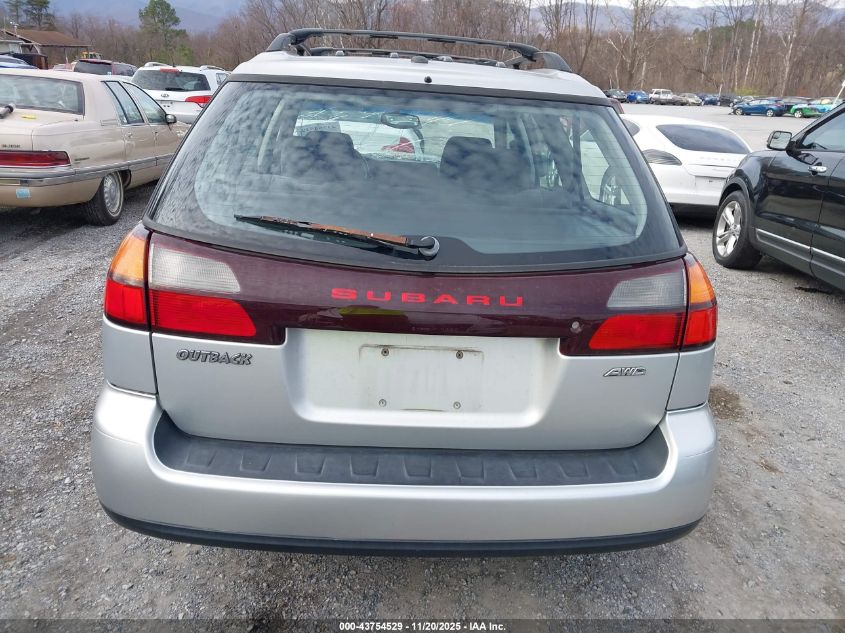 2004 Subaru Outback VIN: 4S3BH675646623518 Lot: 43754529