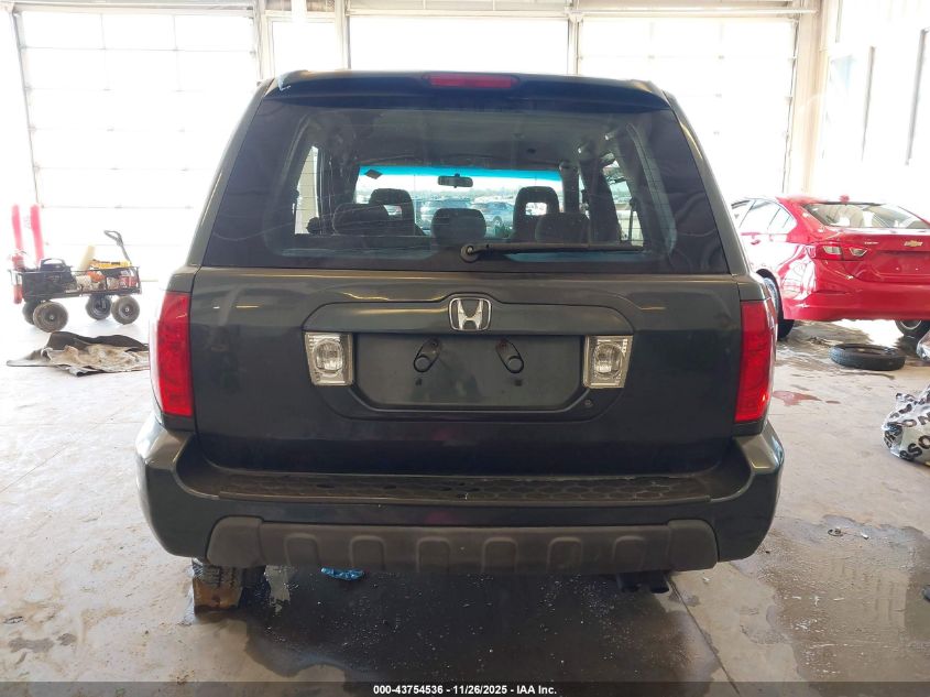 2003 Honda Pilot Lx VIN: 2HKYF18173H584893 Lot: 43754536