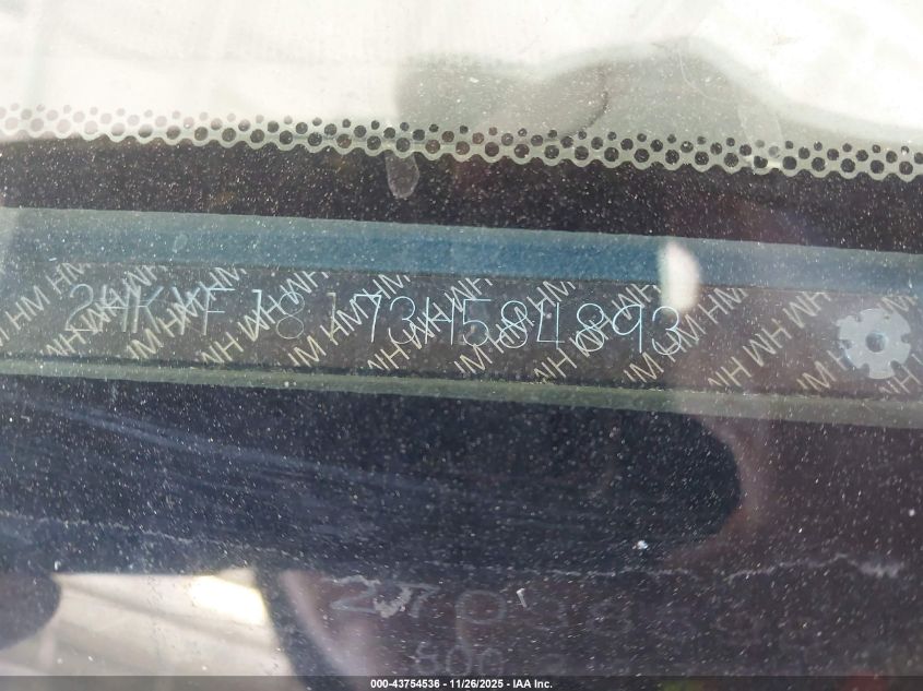 2003 Honda Pilot Lx VIN: 2HKYF18173H584893 Lot: 43754536