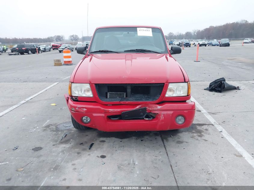 2001 Ford Ranger Edge VIN: 1FTYR10E11PB33708 Lot: 43754561