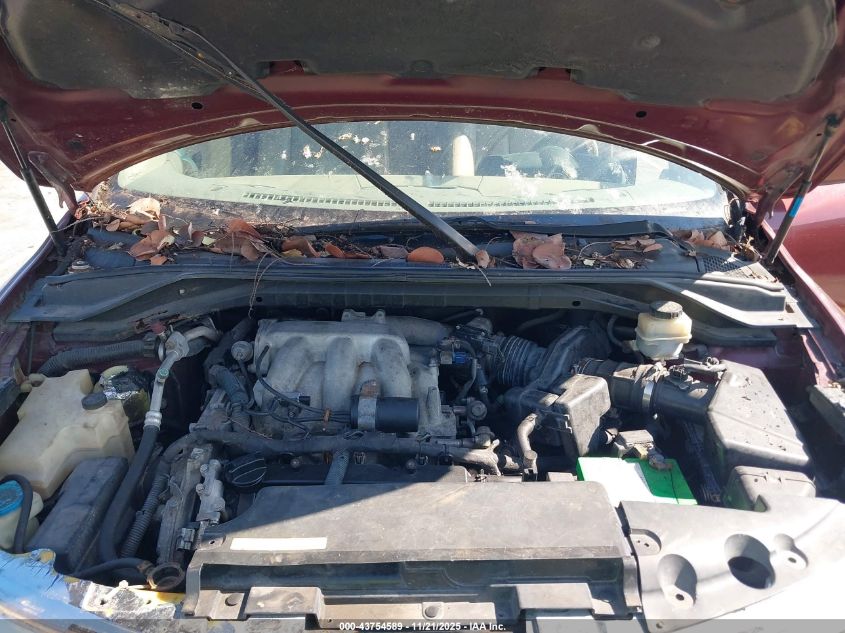 2005 Nissan Murano Sl VIN: JN8AZ08W55W434748 Lot: 43754589