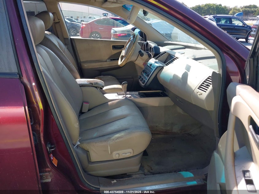 JN8AZ08W55W434748 2005 NISSAN MURANO photo no. 5