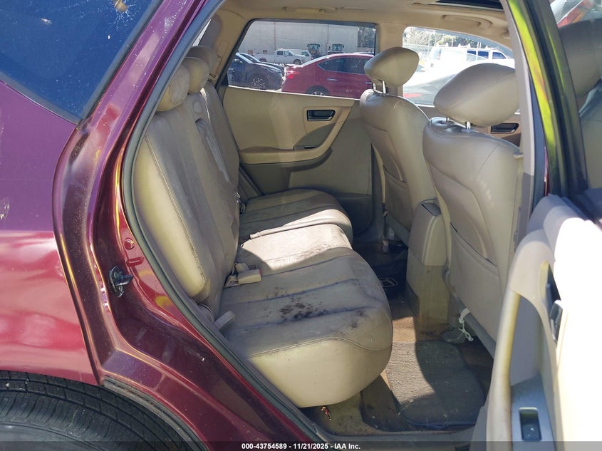 2005 Nissan Murano Sl VIN: JN8AZ08W55W434748 Lot: 43754589