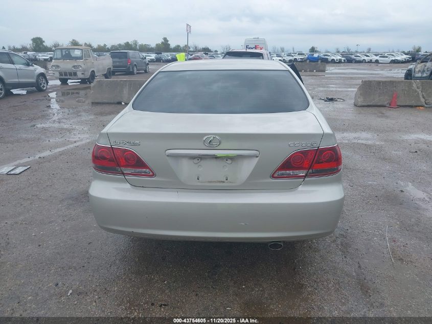 2006 Lexus Es 330 VIN: JTHBA30G265147127 Lot: 43754605