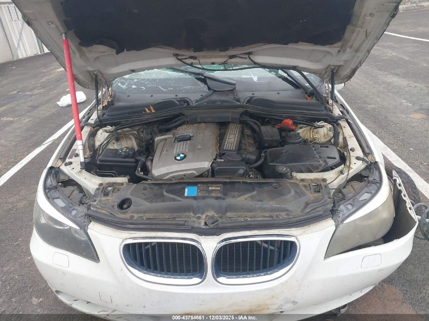 2006 BMW 525I VIN: WBANE535X6CK84348 Lot: 43754661
