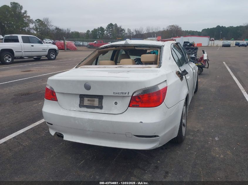 2006 BMW 525I VIN: WBANE535X6CK84348 Lot: 43754661