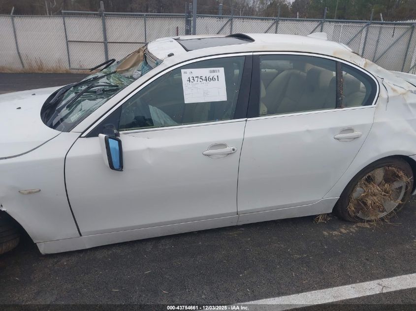 2006 BMW 525I VIN: WBANE535X6CK84348 Lot: 43754661