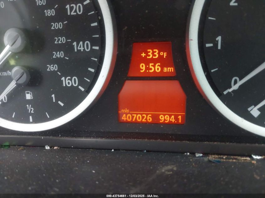 2006 BMW 525I VIN: WBANE535X6CK84348 Lot: 43754661