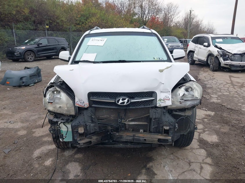 2008 Hyundai Tucson Limited V6/Se VIN: KM8JN12D98U861897 Lot: 43754703