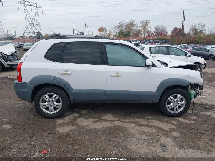 2008 Hyundai Tucson Limited V6/Se VIN: KM8JN12D98U861897 Lot: 43754703