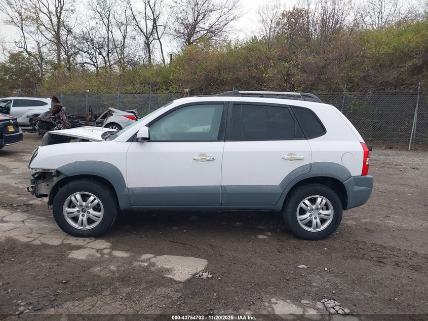 2008 Hyundai Tucson Limited V6/Se VIN: KM8JN12D98U861897 Lot: 43754703