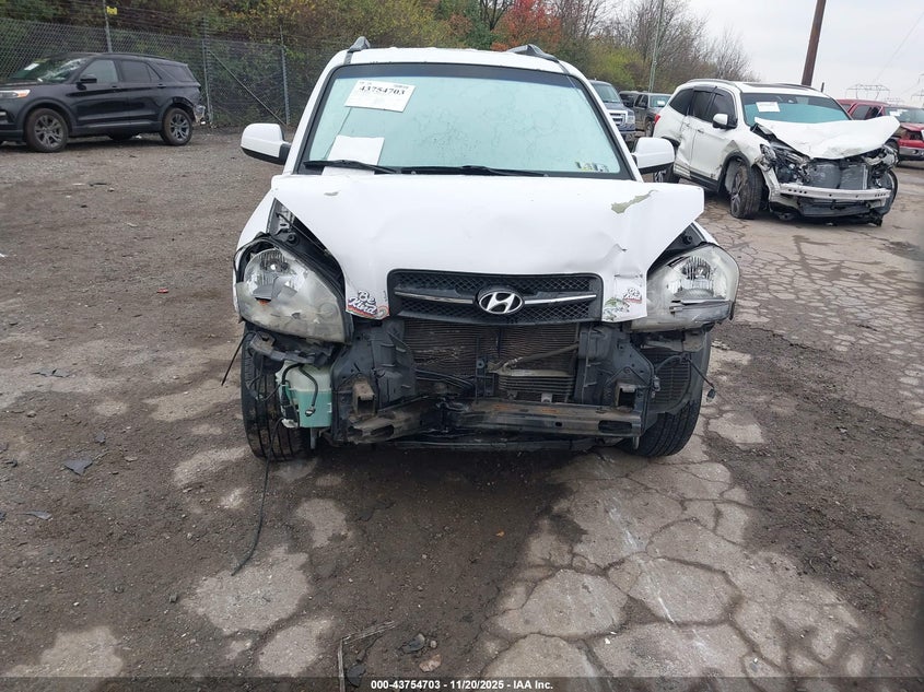 2008 Hyundai Tucson Limited V6/Se VIN: KM8JN12D98U861897 Lot: 43754703