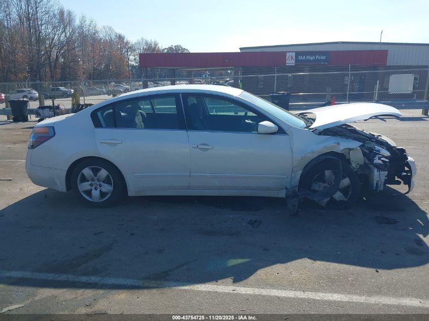 2008 Nissan Altima 2.5 S VIN: 1N4AL21E38C187400 Lot: 43754725