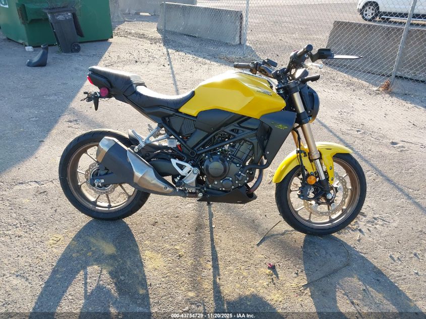 2025 Honda Cbf300 Na VIN: MLHNC5553S5500140 Lot: 43754729