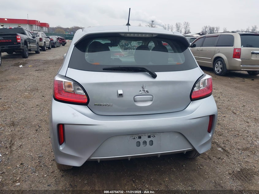 2024 Mitsubishi Mirage Es/Le VIN: ML32AUHJ6RH016733 Lot: 43754732