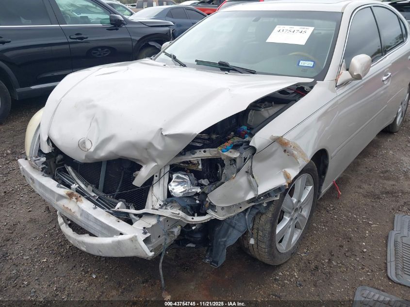 2005 Lexus Es 330 VIN: JTHBA30G955076815 Lot: 43754745