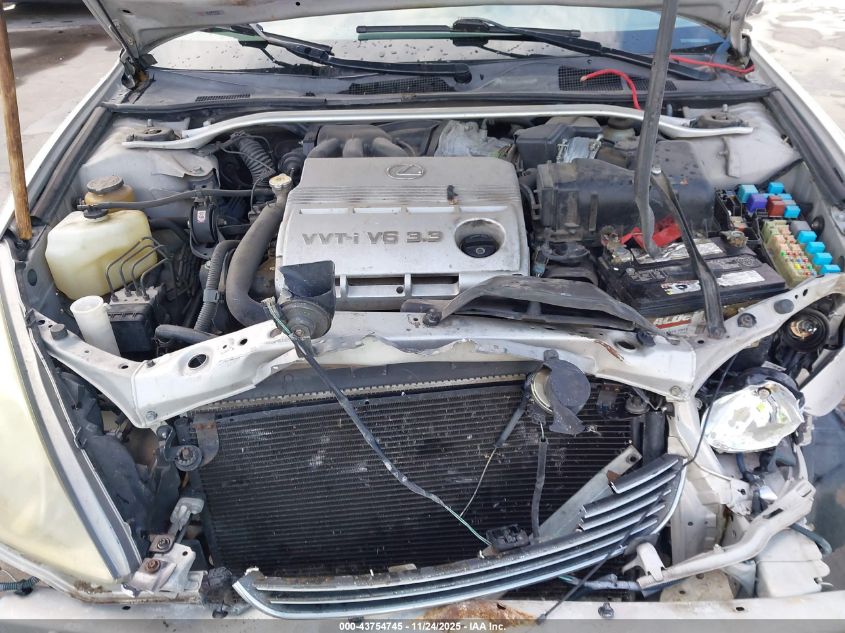 2005 Lexus Es 330 VIN: JTHBA30G955076815 Lot: 43754745