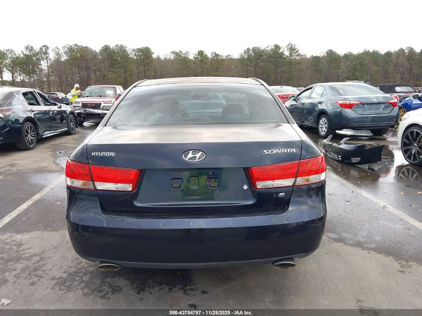2006 Hyundai Sonata Gls V6/Lx V6 VIN: 5NPEU46F66H004840 Lot: 43754757