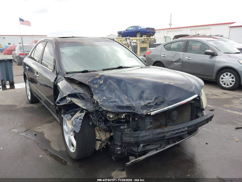 2006 Hyundai Sonata Gls V6/Lx V6 VIN: 5NPEU46F66H004840 Lot: 43754757