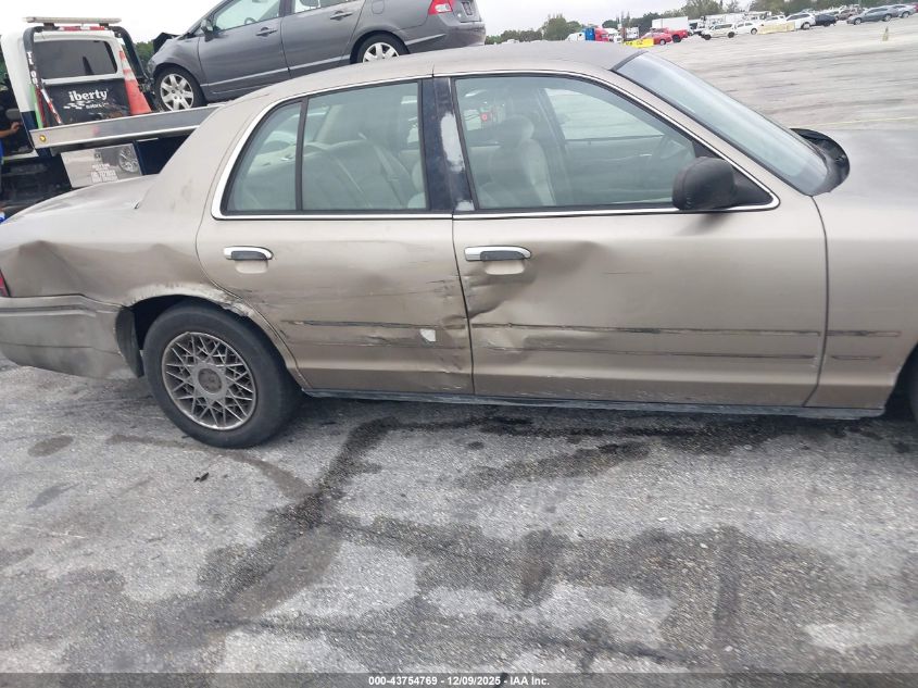 2001 Mercury Grand Marquis Gs VIN: 2MEFM74WX1X710675 Lot: 43754769