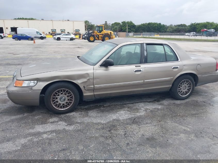 2001 Mercury Grand Marquis Gs VIN: 2MEFM74WX1X710675 Lot: 43754769