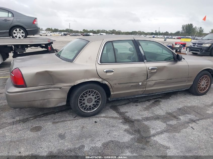 2001 Mercury Grand Marquis Gs VIN: 2MEFM74WX1X710675 Lot: 43754769
