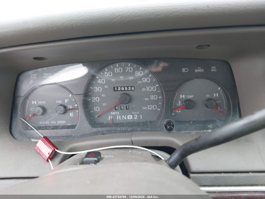 2001 Mercury Grand Marquis Gs VIN: 2MEFM74WX1X710675 Lot: 43754769