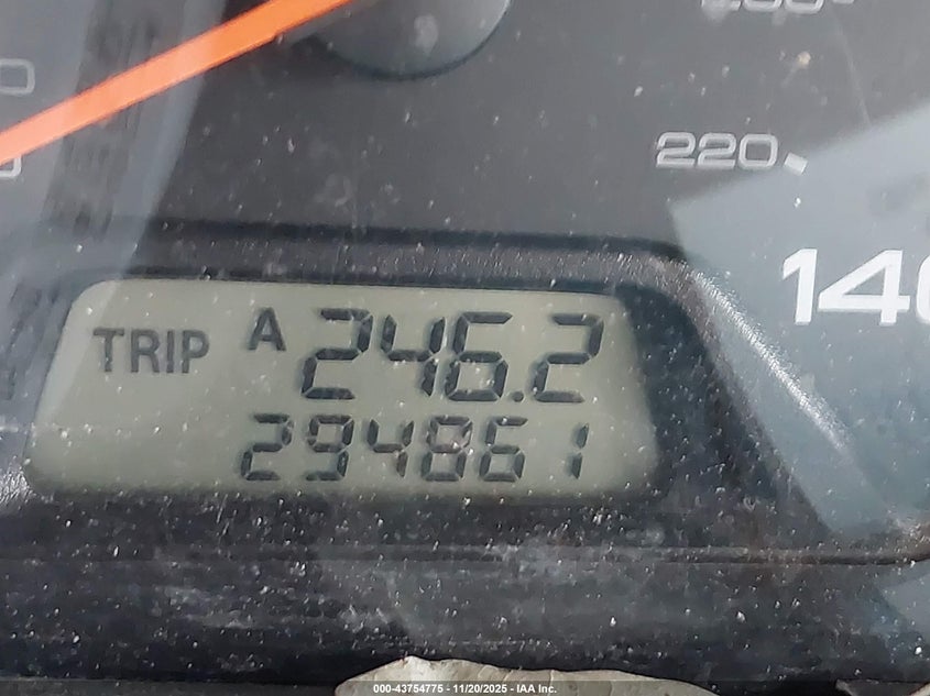 2000 Honda Odyssey Ex VIN: 2HKRL1869YH579632 Lot: 43754775