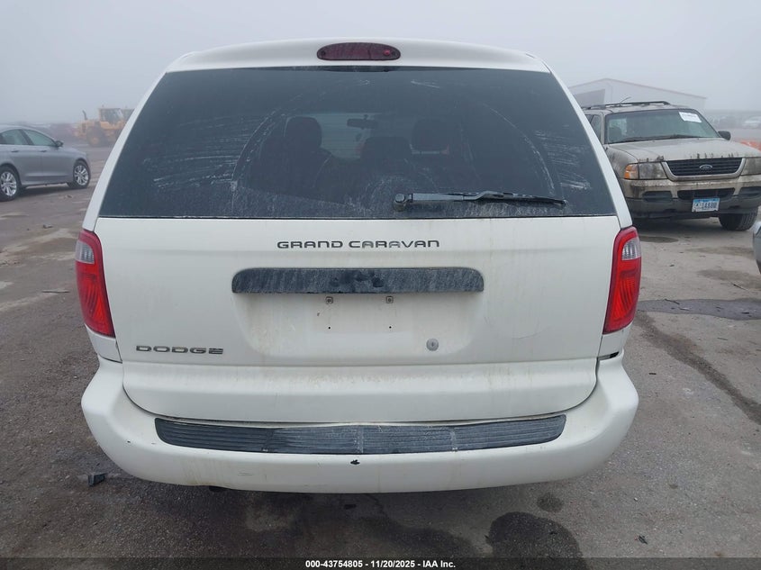 2006 Dodge Grand Caravan Se VIN: 1D4GP24EX6B653737 Lot: 43754805