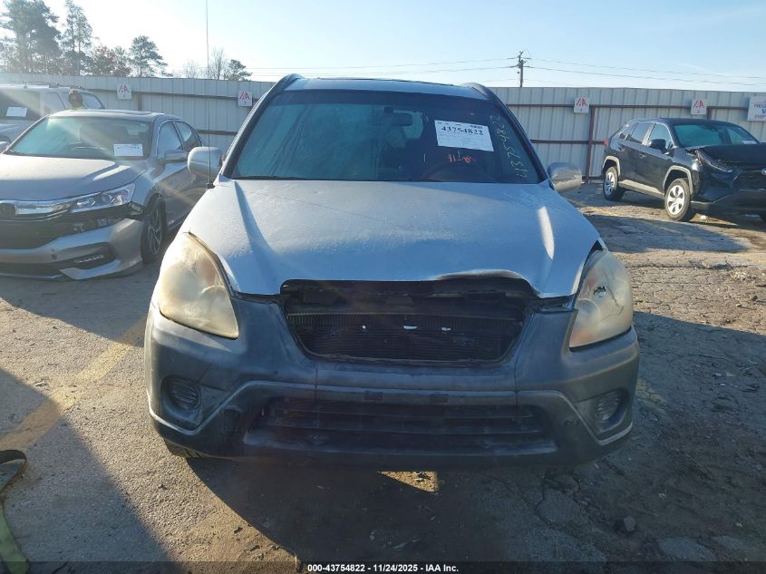 2006 Honda Cr-V Ex VIN: JHLRD78846C058833 Lot: 43754822