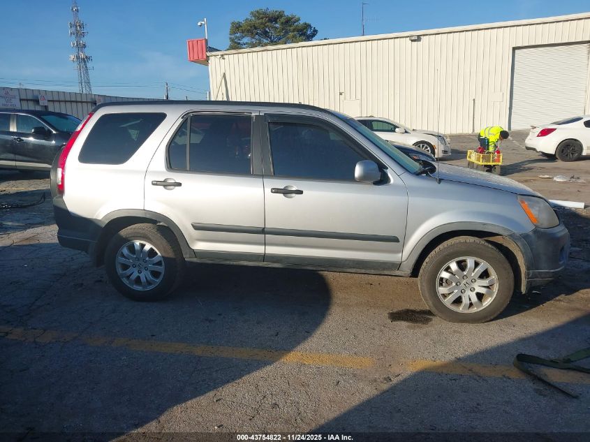 2006 Honda Cr-V Ex VIN: JHLRD78846C058833 Lot: 43754822