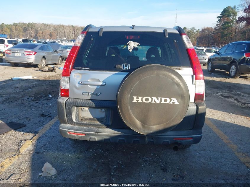 2006 Honda Cr-V Ex VIN: JHLRD78846C058833 Lot: 43754822