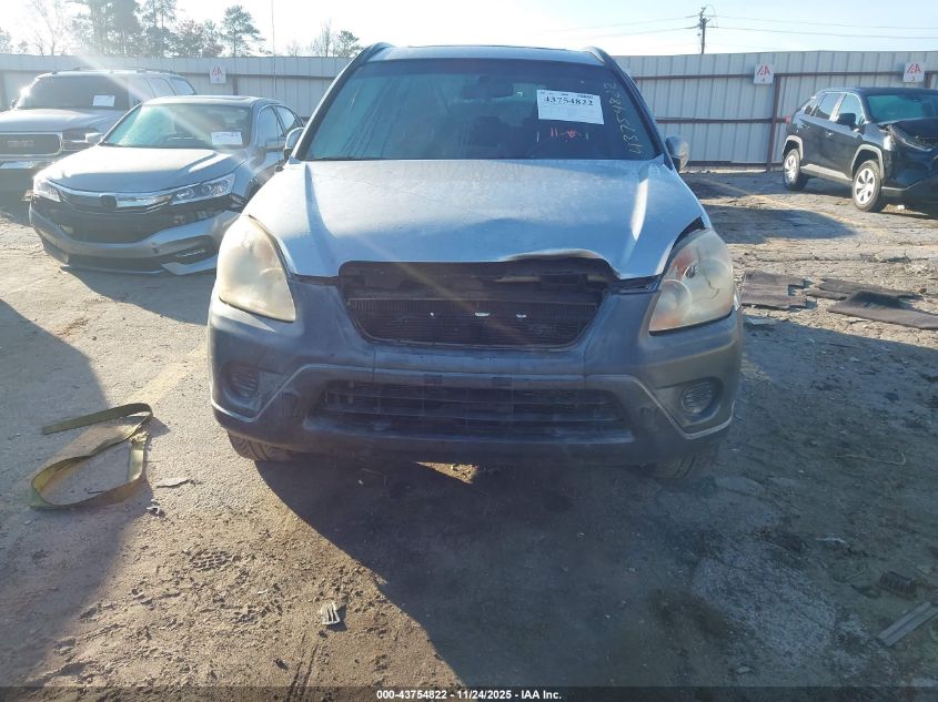 2006 Honda Cr-V Ex VIN: JHLRD78846C058833 Lot: 43754822