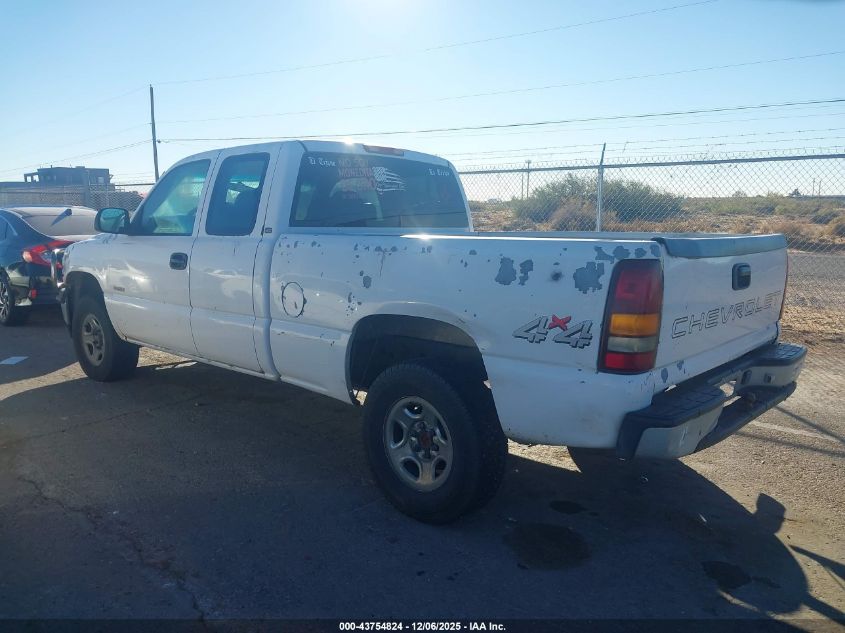 2000 Chevrolet Silverado 1500 VIN: 2GCEK19T4Y1405457 Lot: 43754824