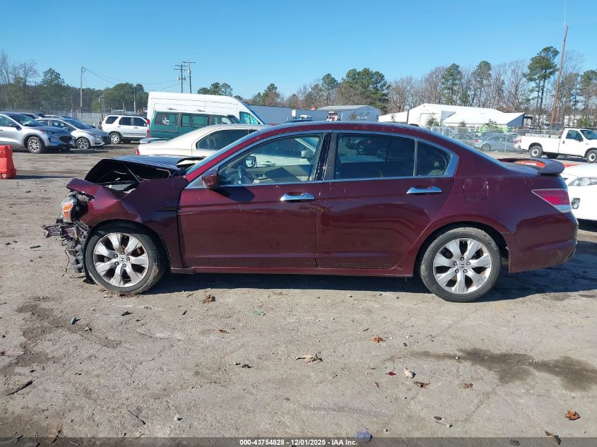 2008 Honda Accord 3.5 Ex-L VIN: 1HGCP36858A011333 Lot: 43754828