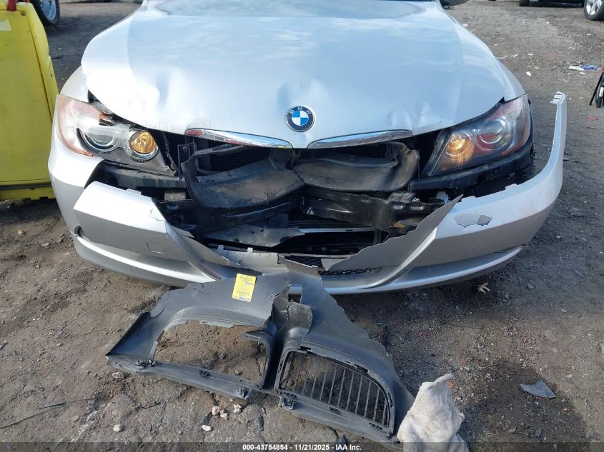 2007 BMW 328I VIN: WBAVA33577PG40302 Lot: 43754854