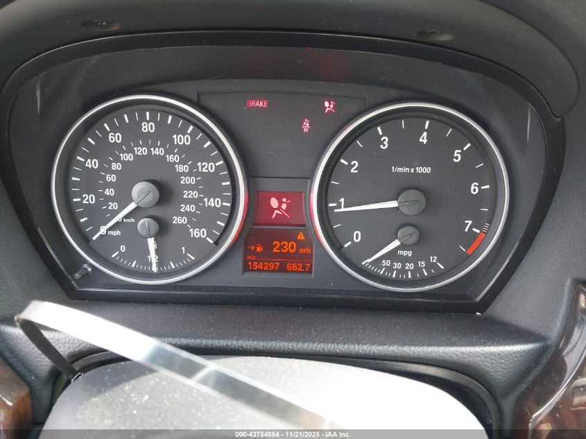 2007 BMW 328I VIN: WBAVA33577PG40302 Lot: 43754854