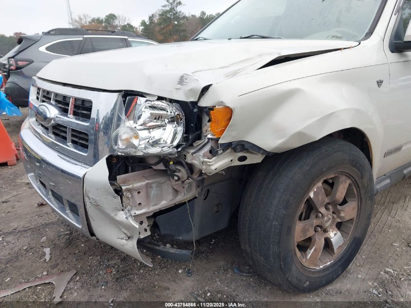 2008 Ford Escape Limited VIN: 1FMCU04108KB33941 Lot: 43754866