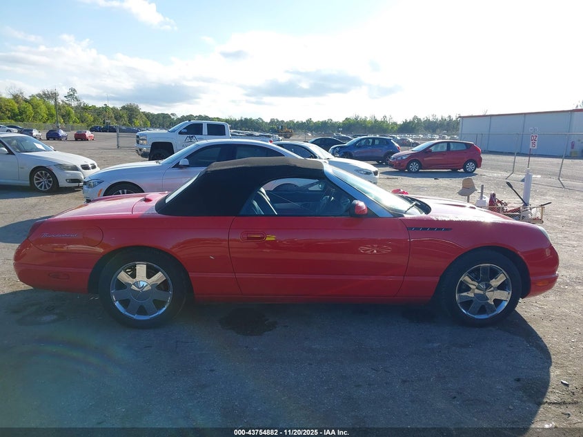 2002 Ford Thunderbird VIN: 1FAHP60A12Y112858 Lot: 43754882