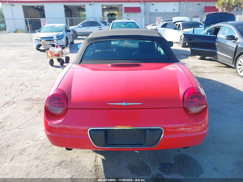 2002 Ford Thunderbird VIN: 1FAHP60A12Y112858 Lot: 43754882