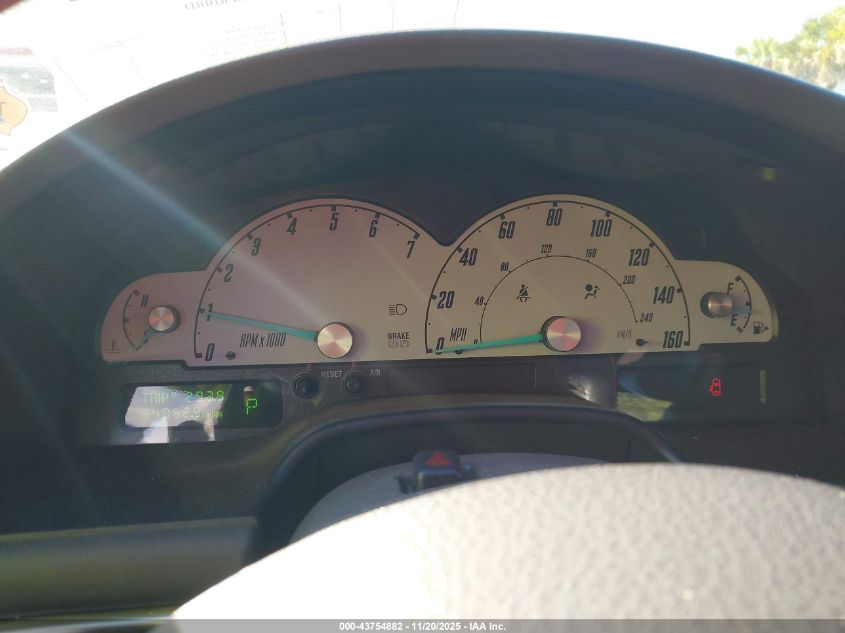 2002 Ford Thunderbird VIN: 1FAHP60A12Y112858 Lot: 43754882