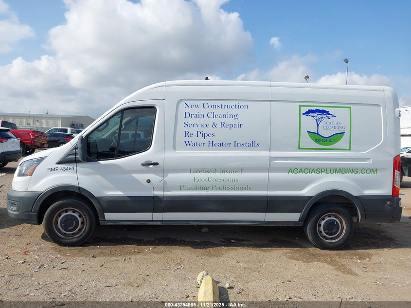 2021 Ford Transit-250 VIN: 1FTBR1C86MKA42365 Lot: 43754885