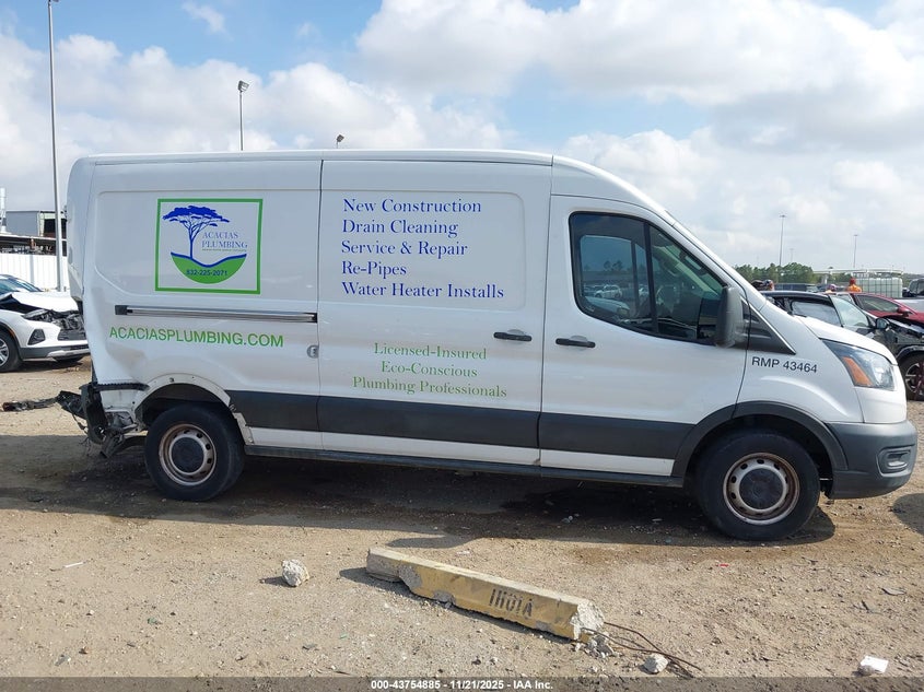 2021 Ford Transit-250 VIN: 1FTBR1C86MKA42365 Lot: 43754885