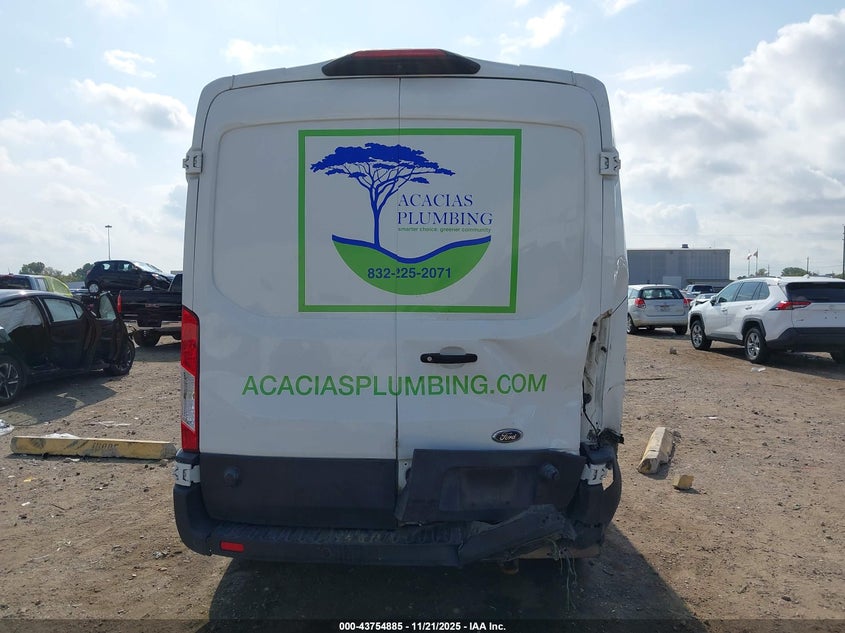 2021 Ford Transit-250 VIN: 1FTBR1C86MKA42365 Lot: 43754885