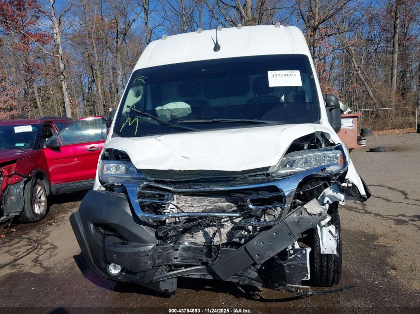 2024 Ram Promaster 2500 Slt+ High Roof 159 Wb VIN: 3C6LRVDG8RE118686 Lot: 43754893