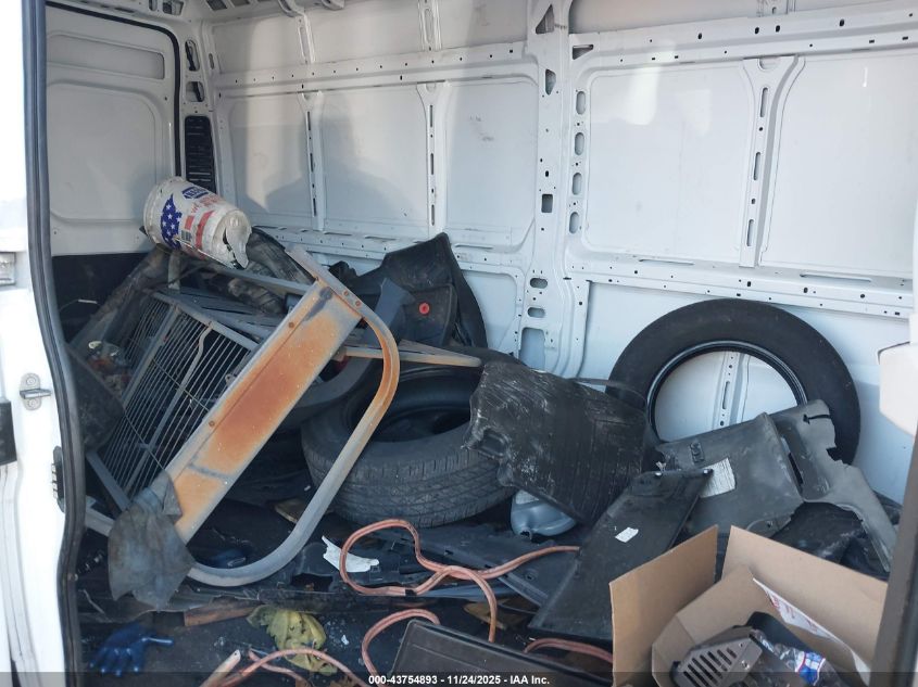 2024 Ram Promaster 2500 Slt+ High Roof 159 Wb VIN: 3C6LRVDG8RE118686 Lot: 43754893