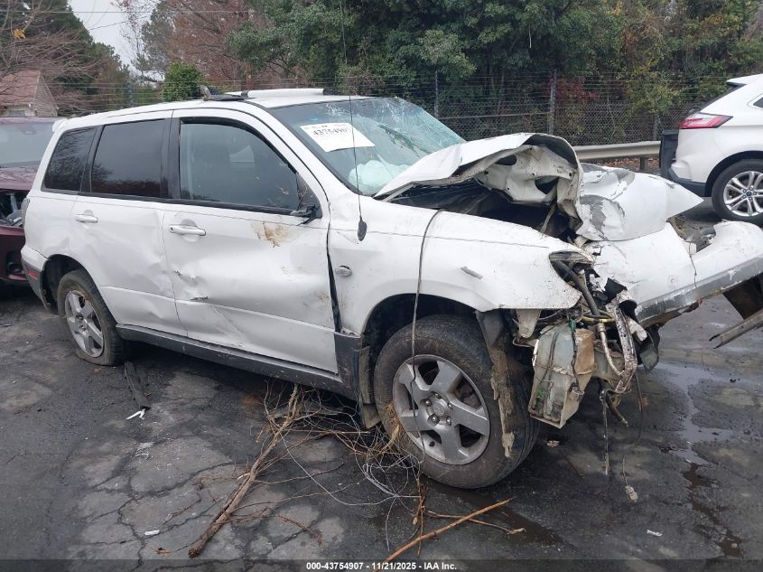 2004 Mitsubishi Outlander Xls VIN: JA4LZ41FX4U000643 Lot: 43754907